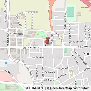 Mappa Via Gianfrotta, 51, 81054 San Prisco, Caserta (Campania)