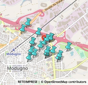 Mappa Via Pasteur, 70026 Modugno BA, Italia (0.3605)