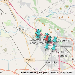 Mappa Via V'Emanuele II, 81055 Santa Maria Capua Vetere CE, Italia (2.48273)