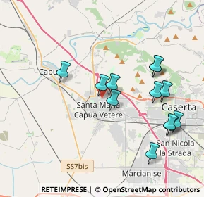 Mappa Via Girolamo Valle, 81055 Santa Maria Capua Vetere CE, Italia (4.09417)