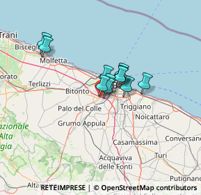 Mappa 70026 Modugno BA, Italia (8.66636)