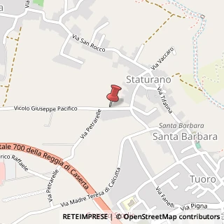 Mappa via Petrarelle, 4, 81100 Caserta, Caserta (Campania)