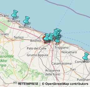 Mappa Via Alassio, 70026 Modugno BA, Italia (11.37909)