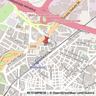 Mappa Via Guido Reni, 3, 70026 Modugno, Bari (Puglia)