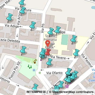 Mappa Piazza Pio XII, 70026 Modugno BA, Italia (0.07931)