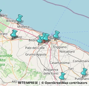 Mappa Piazza Pio XII, 70026 Modugno BA, Italia (27.405)