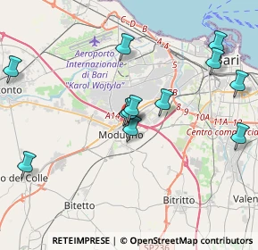 Mappa Piazza Pio XII, 70026 Modugno BA, Italia (4.26)