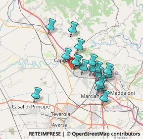 Mappa 6QP+4J, 81055 Santa Maria Capua Vetere CE (6.21722)