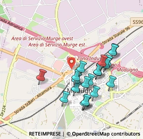 Mappa Via Taormina, 70026 Modugno BA, Italia (0.924)