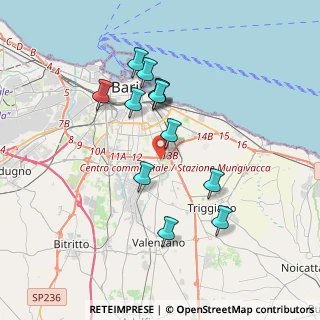 Mappa Via Giuseppe Fanelli, 70124 Bari BA, Italia (3.51)