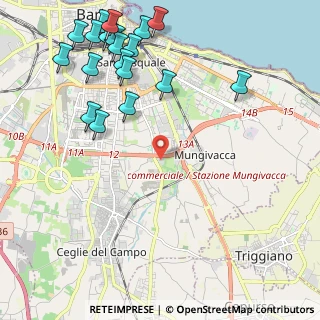 Mappa Via Giuseppe Fanelli, 70124 Bari BA, Italia (2.99737)