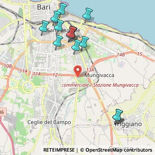 Mappa Via Giuseppe Fanelli, 70124 Bari BA, Italia (2.75214)