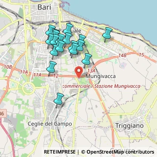 Mappa Via Giuseppe Fanelli, 70124 Bari BA, Italia (2.0085)