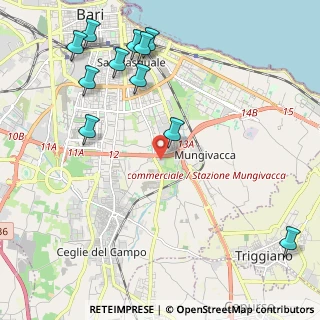 Mappa Via Giuseppe Fanelli, 70124 Bari BA, Italia (2.82182)