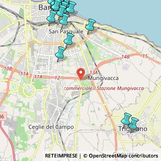 Mappa Via Giuseppe Fanelli, 70124 Bari BA, Italia (3.6745)