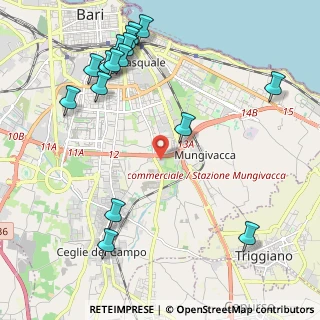 Mappa Via Giuseppe Fanelli, 70124 Bari BA, Italia (2.8725)