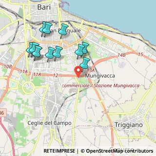 Mappa Via Giuseppe Fanelli, 70124 Bari BA, Italia (2.23667)