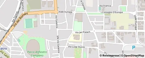 Mappa Santa Maria Capua Vetere