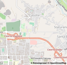 Mappa Via Guido Dorso, 81100 Caserta CE, Italia (0.23846)
