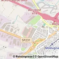Mapa Modugno