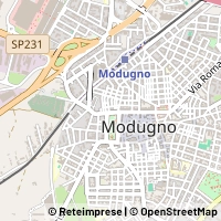 Karte Modugno