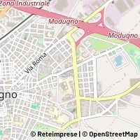 Mapa Modugno