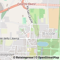 Mapa Casagiove