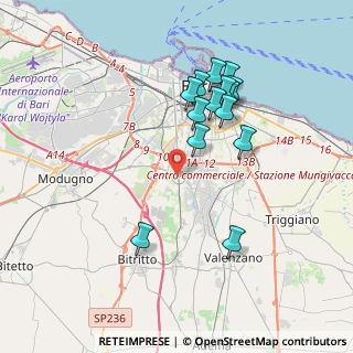 Mappa Str. Torrebella, 70124 Bari BA, Italia (3.76929)