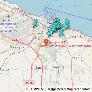 Mappa Str. Torrebella, 70124 Bari BA, Italia (3.60375)