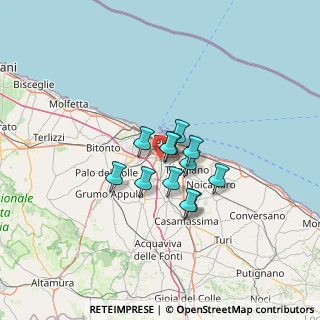 Mappa Str. Torrebella, 70124 Bari BA, Italia (8.58667)
