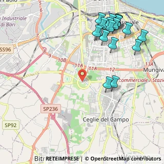 Mappa Str. Torrebella, 70124 Bari BA, Italia (2.88278)