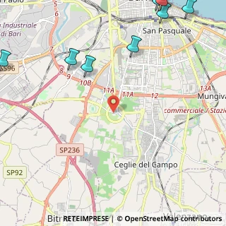 Mappa Str. Torrebella, 70124 Bari BA, Italia (4.14308)