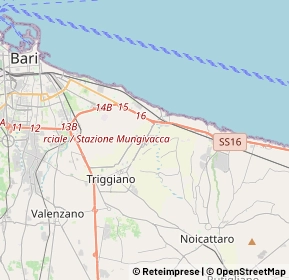 Mappa Bariblu, 70126 Bari BA, Italia (3.70455)