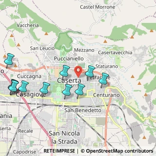 Mappa Via Giuseppe Dossetti, 81100 Caserta CE, Italia (2.57182)