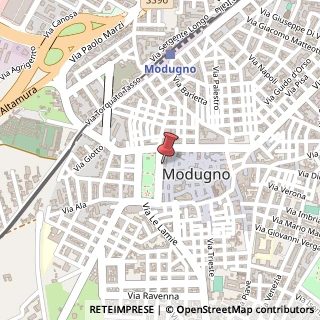 Mappa Piazza Giuseppe Garibaldi, 98, 70026 Modugno, Bari (Puglia)