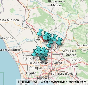 Mappa Via Costa, 81055 Santa Maria Capua Vetere CE, Italia (9.1805)