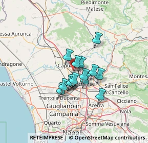 Mappa Via Filippo Turati, 81055 Santa Maria Capua Vetere CE, Italia (9.114)