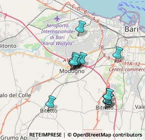 Mappa Via Vito Carlo Perrone, 70026 Modugno BA, Italia (3.18571)