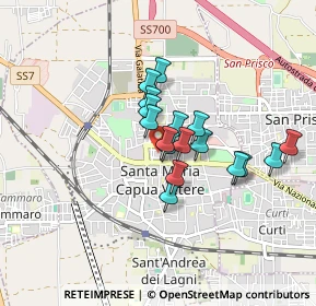 Mappa Corso de Carolis Ugo, 81055 Santa Maria Capua Vetere CE, Italia (0.64588)