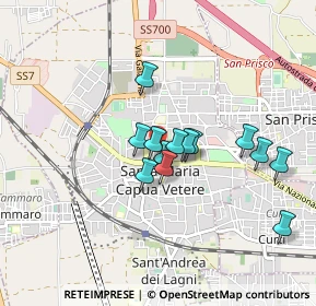Mappa Corso de Carolis Ugo, 81055 Santa Maria Capua Vetere CE, Italia (0.72846)