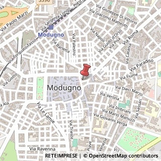 Mappa Piazza Sedile, 43, 70026 Modugno, Bari (Puglia)