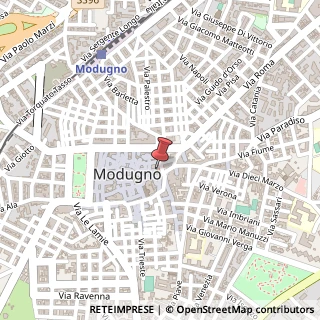 Mappa Piazza Sedile, 21a, 70026 Modugno, Bari (Puglia)
