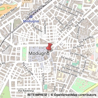 Mappa Piazza Sedile, 22, 70026 Modugno, Bari (Puglia)