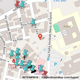 Mappa Via Zara, 70026 Modugno BA, Italia (0.1)