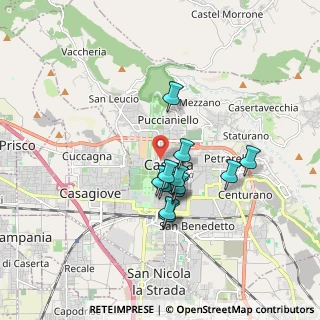 Mappa Via Arturo Labriola, 81100 Caserta CE, Italia (1.43615)