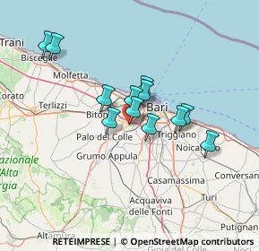 Mappa Via Pascale Vito, 70026 Modugno BA, Italia (11.25667)
