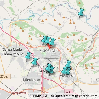 Mappa Via Francesco Collecini, 81100 Caserta CE, Italia (4.27615)