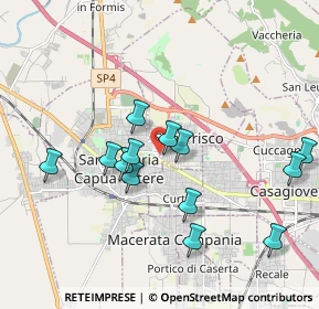 Mappa Via Generale Carlo Alberto Dalla Chiesa, 81055 Santa Maria Capua Vetere CE, Italia (1.97077)