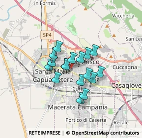 Mappa Via Generale Carlo Alberto Dalla Chiesa, 81055 Santa Maria Capua Vetere CE, Italia (1.20647)