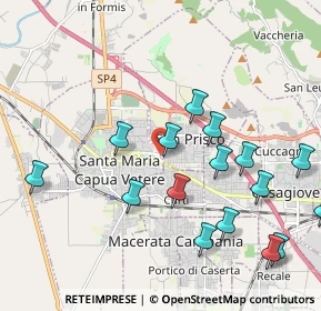 Mappa Via Generale Carlo Alberto Dalla Chiesa, 81055 Santa Maria Capua Vetere CE, Italia (2.4225)